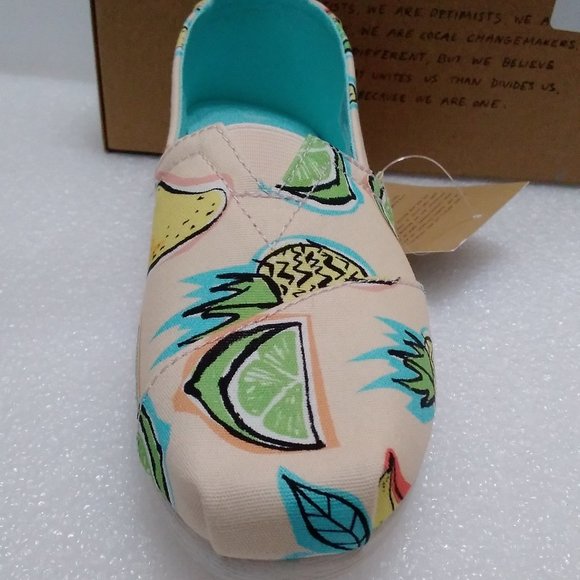 TOMS CLASSIC CORAL PINK CUBA SIZE-6.5 COD/88 - Picture 7 of 12